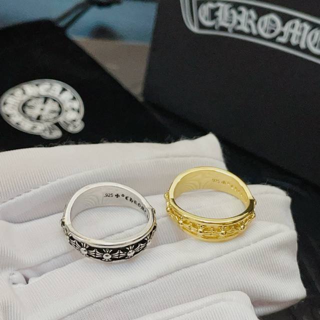 Department Store Quality Chrome Hearts Classic Retro Cross Flower Ring. The Conc