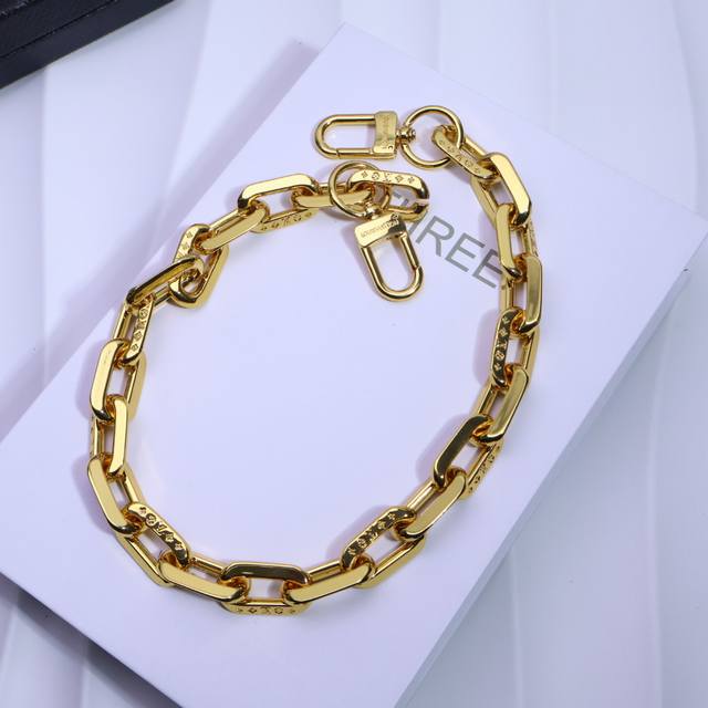 New Arrival From Donkey House: A Stylish Bag Chain. Features A Lustrous Finish A