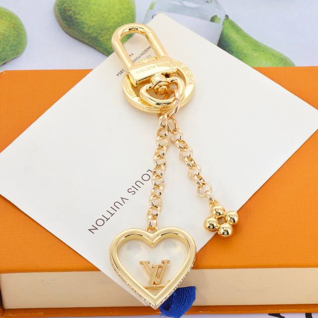 Donkey House New Heart-Shaped Keychain Now Available Louis Vuitton Letter Logo 1