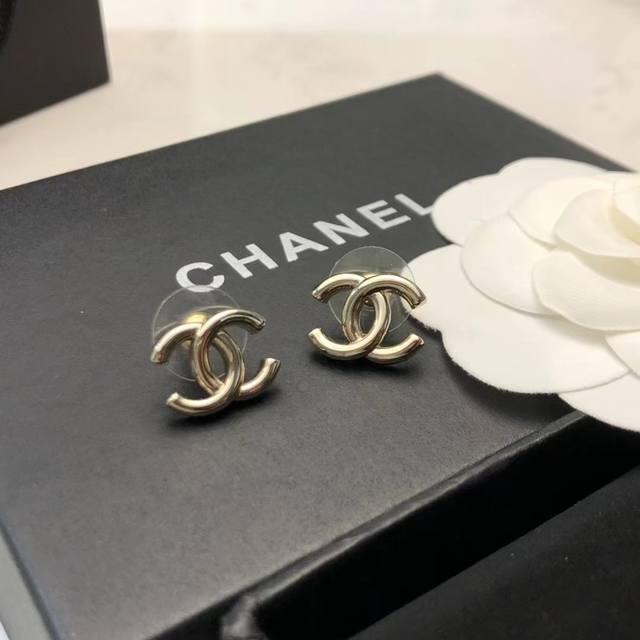 New Chanel Earrings, With Boutique Releases. Classic Double C Design, Authentic