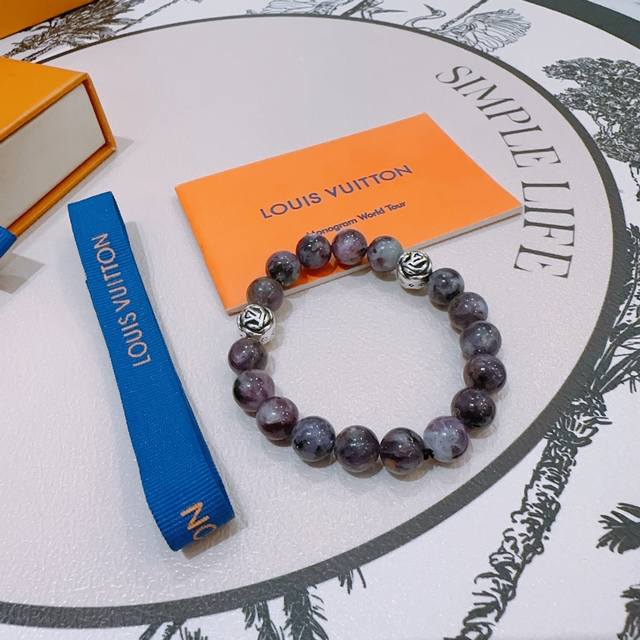 New Arrival From The Official Store, Louis Vuitton Lv Bracelet With Multiple Ele