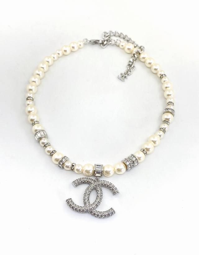 Ch*Nel New Pearl Necklace, Zp Brass Material