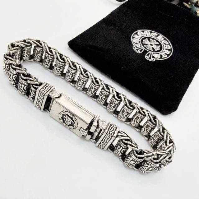 New Arrival, Boutique Quality Chrome Hearts Classic Retro Sanskrit Bracelet And