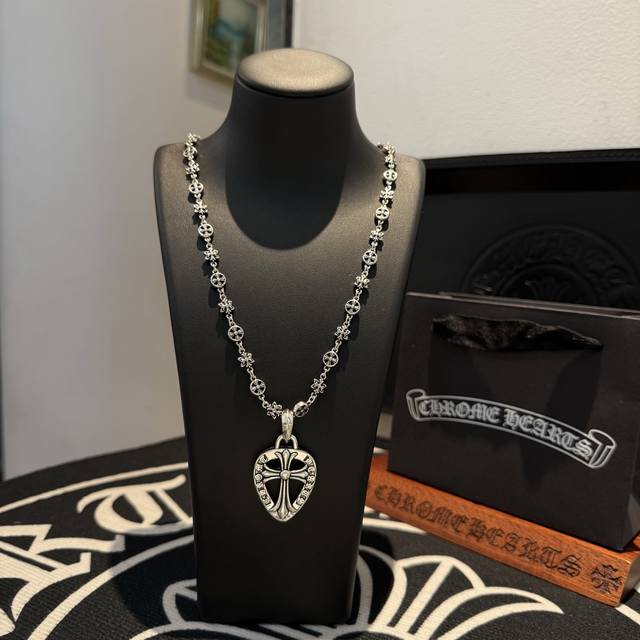New Arrival, Boutique Quality Chrome Hearts Classic Retro Multi-Element Necklace