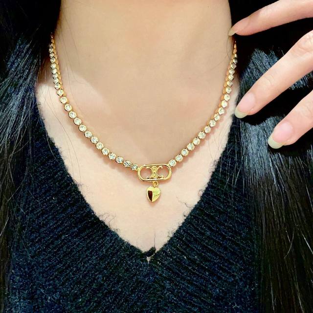 Celine Necklace A Timeless Icon Of Minimalist Fashion, Bold Design That Never Go