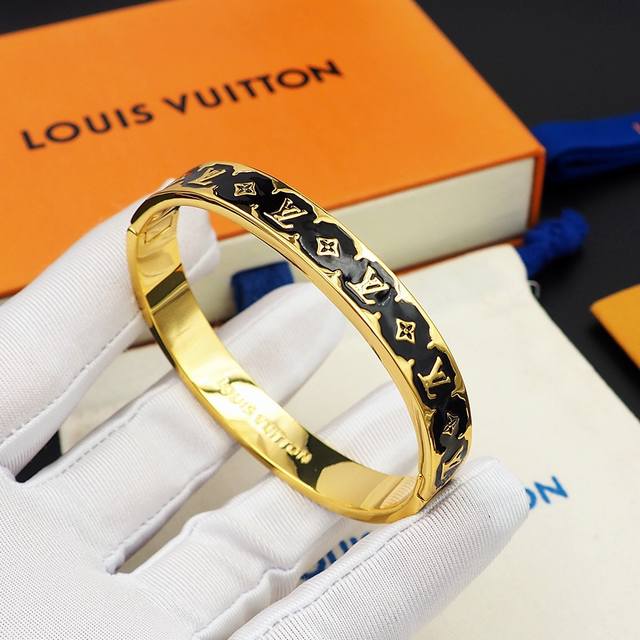 Donkey House Nanogram Enamel Bracelet Features Meticulously Engraved Monogram Pa