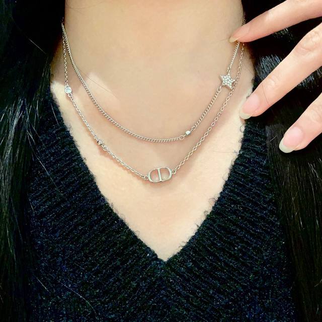 Dior Vintage Necklace, Authentic Store-Quality New Arrival, Selected Original De