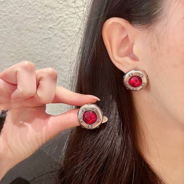 Chanel Classic Double C Earrings