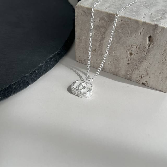 New Arrival Gucci Gg Marmont Series Double G Necklace