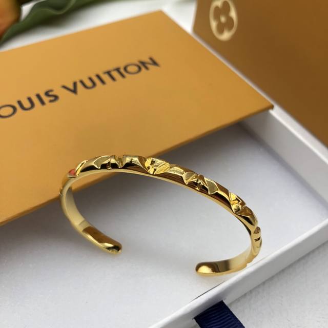 Lv Bracelet . Includes Full Set Of Images, Original Store Packaging, And Invoice