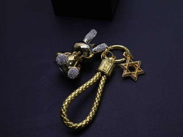 Who Can Resist This Fluffy Rabbit Chrome Hearts Keychain? The Designer Must Have