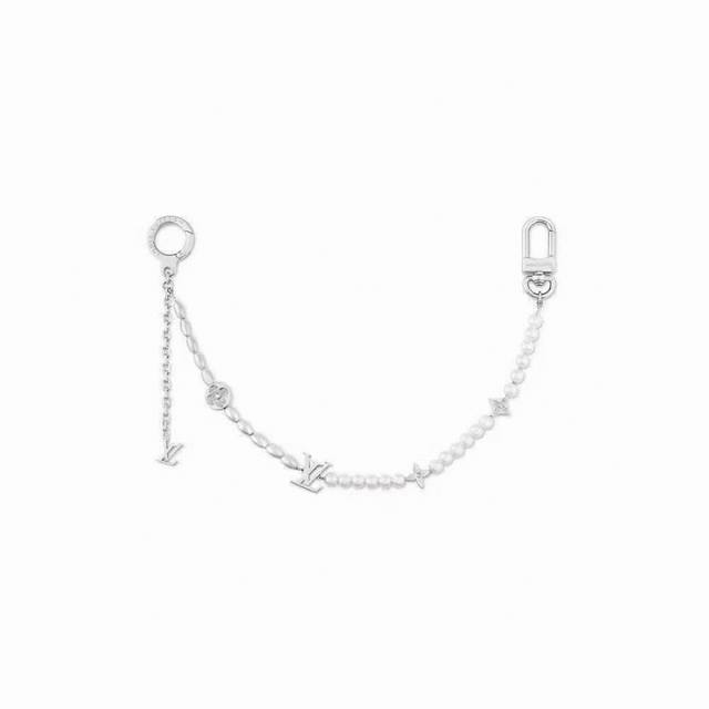 Donkey House Pears Fusion Waist Chain And Bag Accessory Blend Metal Beads, Glass
