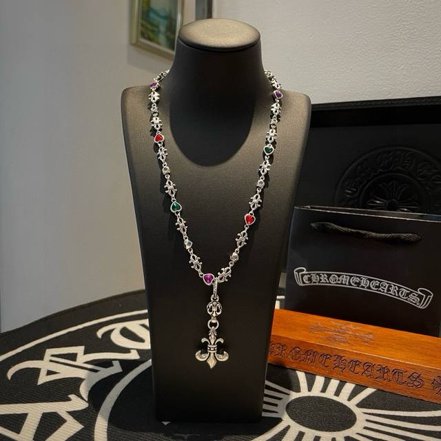 Bulk New Arrival Boutique Quality Chrome Hearts Classic Retro Multi-Element Neck