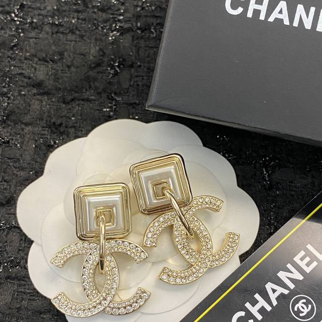 Chanel Ear Studs Hot-Selling New Arrival Chanel22A Vintage Enamel Earrings And E
