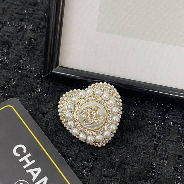Chanel Brooch Best-Selling Styles Now Available. Chanel22A Heart-Shaped Brooch,