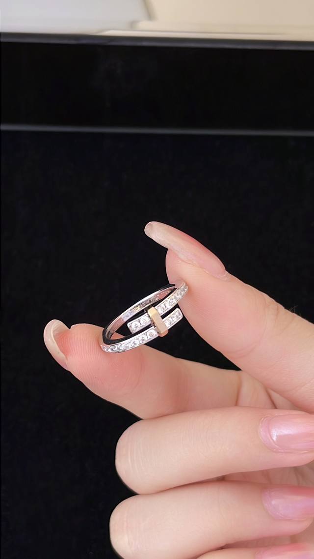 Tedge Series Diamond Ring, Sizes 5678. Reinterprets Diamond Jewelry In A Contemp