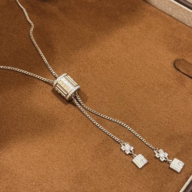 A5829 New Design, Fortune Bucket, Double Tassel, Tassel Necklace, Sweater Chain,