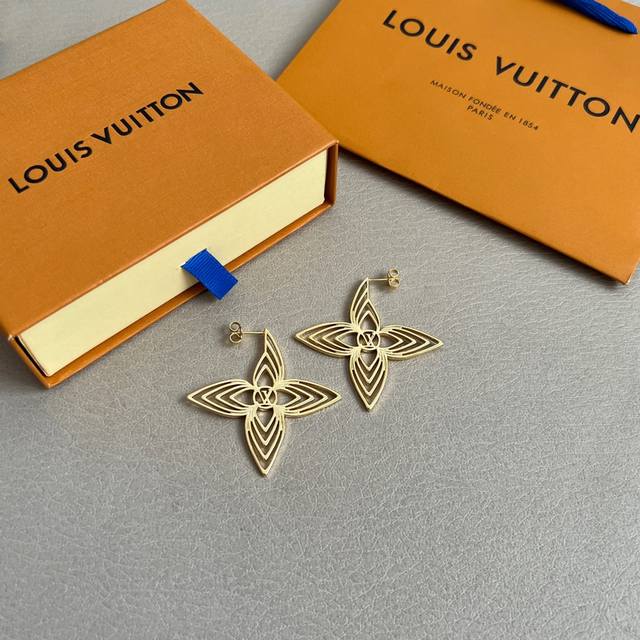 Lv Ear Studs, Authentic Original Design And Genuine Materials! Every Detail Matc