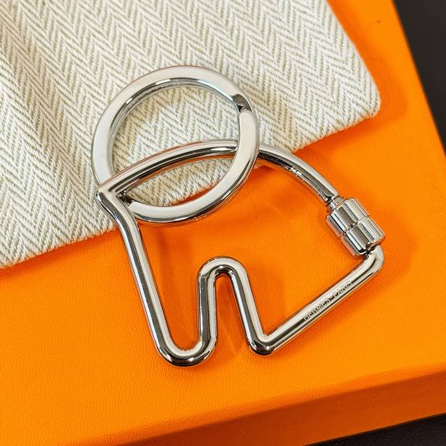 New Arrival, No Box Included Hermes Cheval Horse Head Keyring, Pendant, Car Keyr