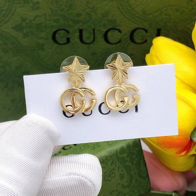 Number Ged0135 Gucci New Gg Smooth Star Earrings