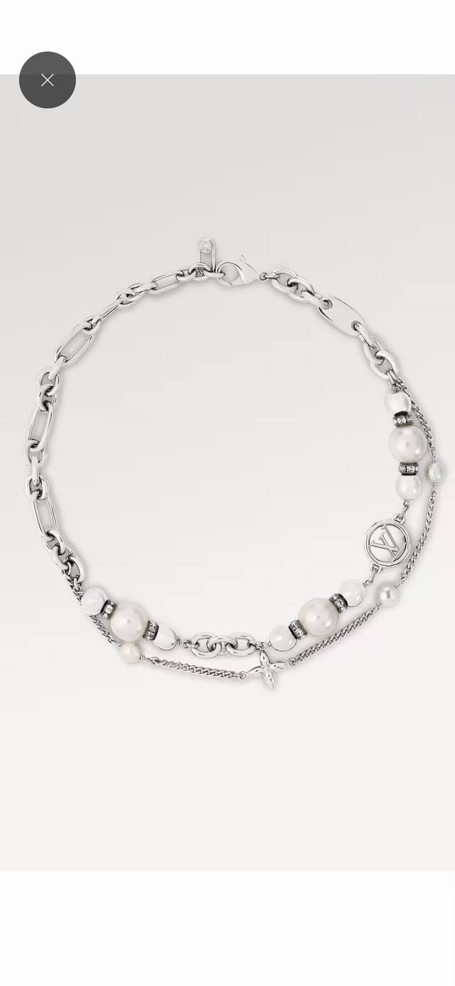 Donkey Home Midnight Pearl Features A Double-Chain Design Constructed With Metal