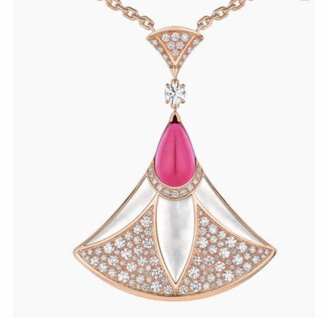 Bvlgari Necklace Bvlgari Diva Series High-End Customized, Luxurious Dress Neckla