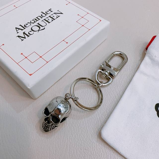 Authentic New Arrival Alexander Mcqueen Keychain, Bag Charm, Accessories, Custom