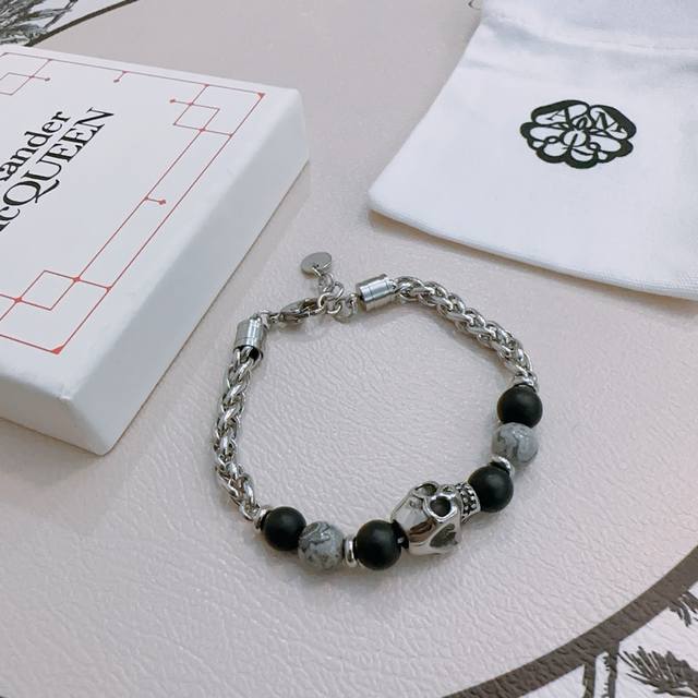New Alexander Mcqueen Alexander Mcqueen Bracelet Authentic Custom-Made The Rebel