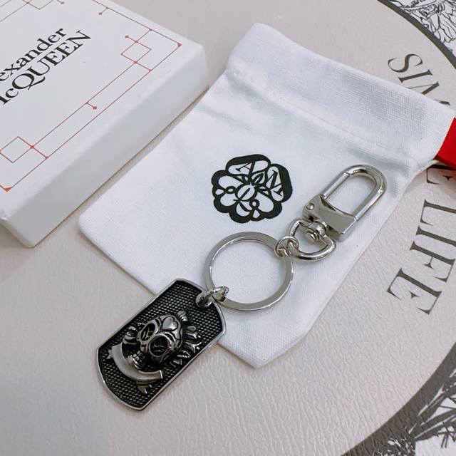 Authentic New Alexander Mcqueen Keychain, Bag Charm, Accessories, Custom-Made To
