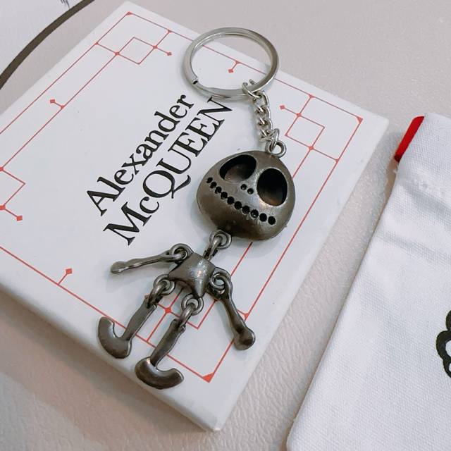 Authentic New Alexander Mcqueen Keychain, Bag Charm, Accessories, Custom-Made To