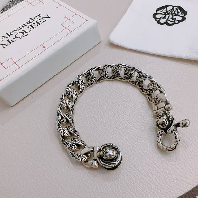 New Arrival Alexander Mcqueen Hand Bracelet - Authentic Store Version Custom Mad