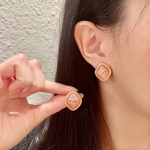 Chanel Classic Double C Earrings