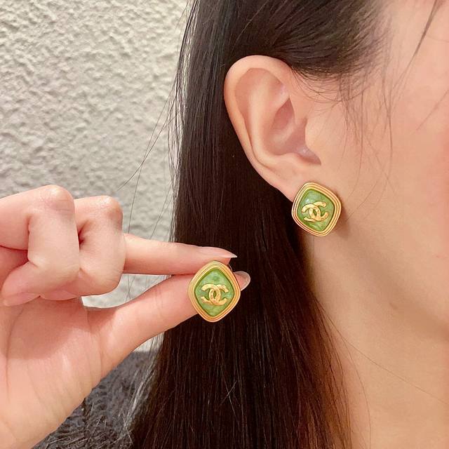 Chanel Classic Double C Earrings