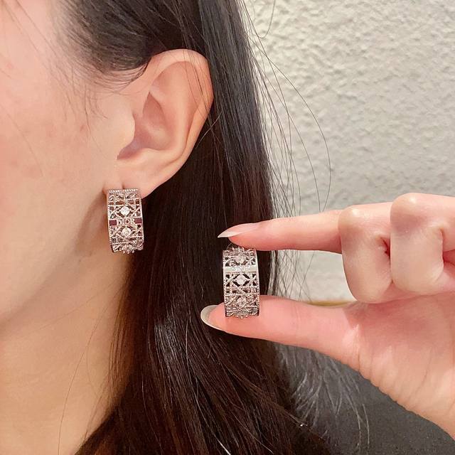 Dior Dior Vintage Earrings, Newly Released At The Counter, Selected With The Sam