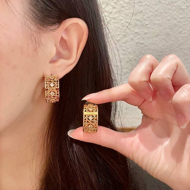 Dior Dior Vintage Earrings, Newly Released At The Counter, Selected With The Sam