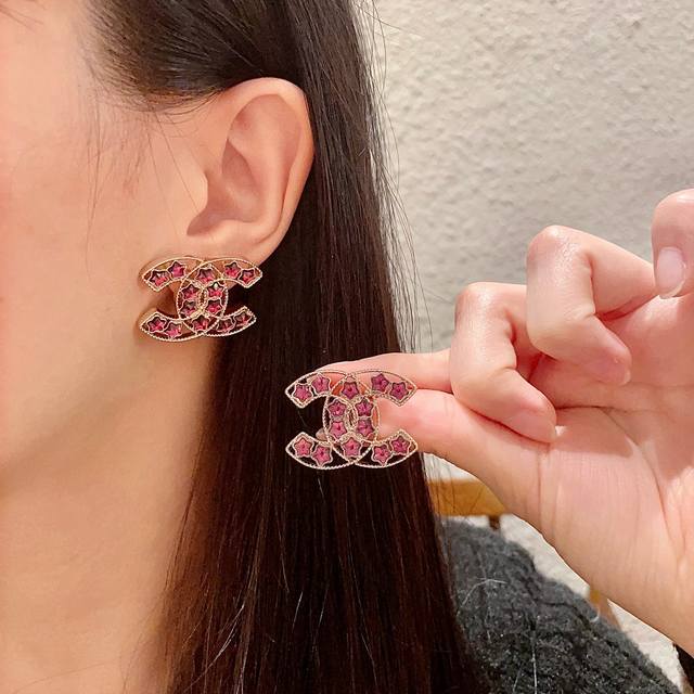 Chanel Vintage Earrings From The Little Black Bag Collection