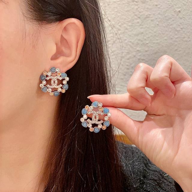 Chanel Vintage Earrings From The Little Black Bag Collection