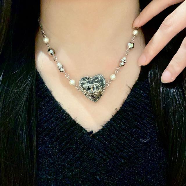 Chanel Vintage Letter Necklace. Chanel's Designs Truly Need No Introduction