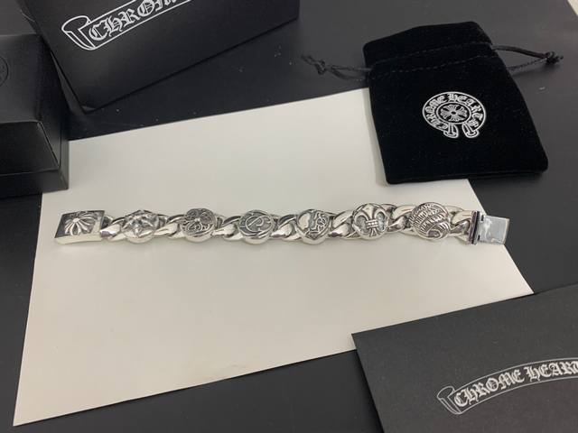 Chrome Hearts Kuro Shin Multi-Link Element Bracelet