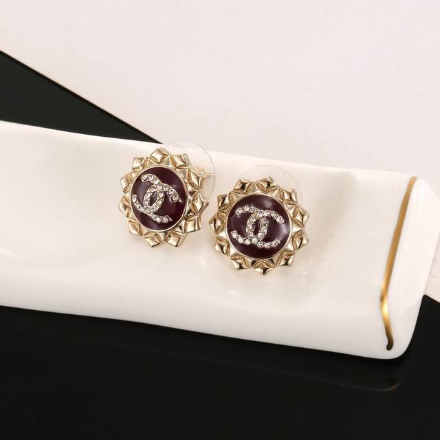 Chanel Classic Double C Ear Studs These Versatile And Stylish Earrings Are Perfe