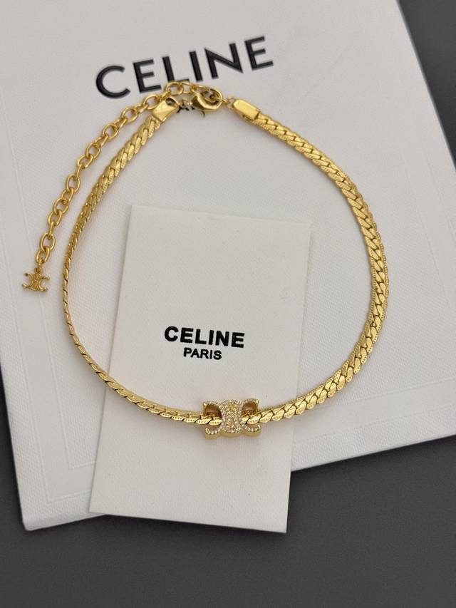 Arc De Triomphe Snake Bone Chain, Chain, Double-Sided Wearable, Sliding Pendant
