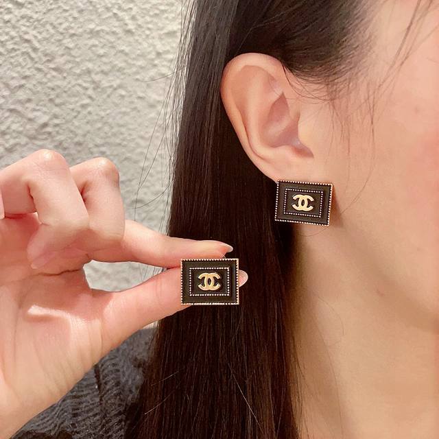 Chanel Classic Double C Earrings