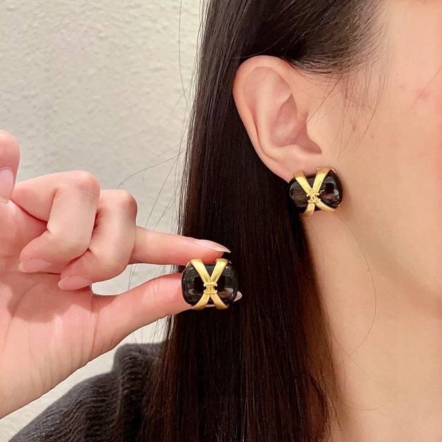 Chanel Classic Double C Earrings