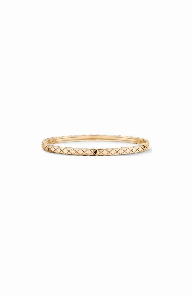 Chanel-Inspired Coco Crush Slim Version With Delicate Diamond-Shaped Patterns An