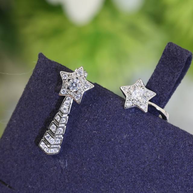 Chanel Comet Meteor Earrings Classic Bestseller! Highest Version Available On Th