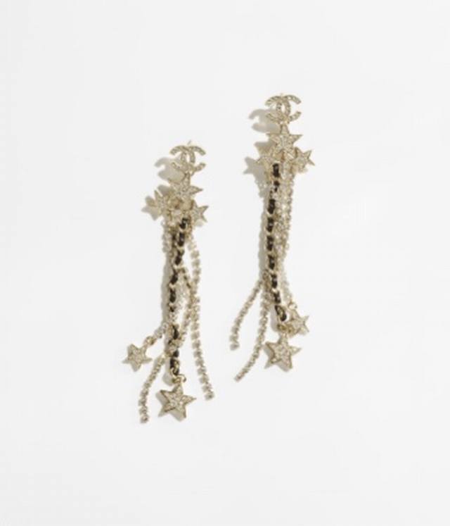 Chanel New Fashionable Fringe Earrings. Synchronized With The Official Store, Th