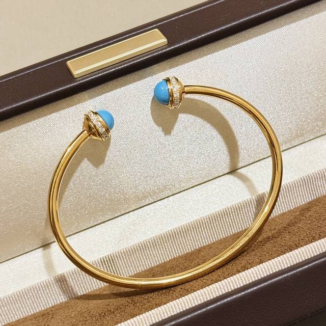 A5488 So Nice Hot New Arrival Turquoise Rotating Bracelet Made From S925 Pure Si