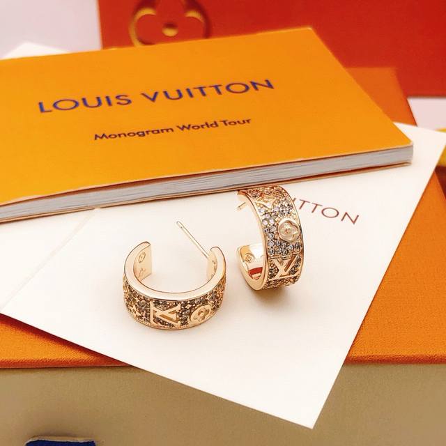 Model No. Led0262 Lv*Latest Rose Gold Ear Hooks, Zp Brass Material
