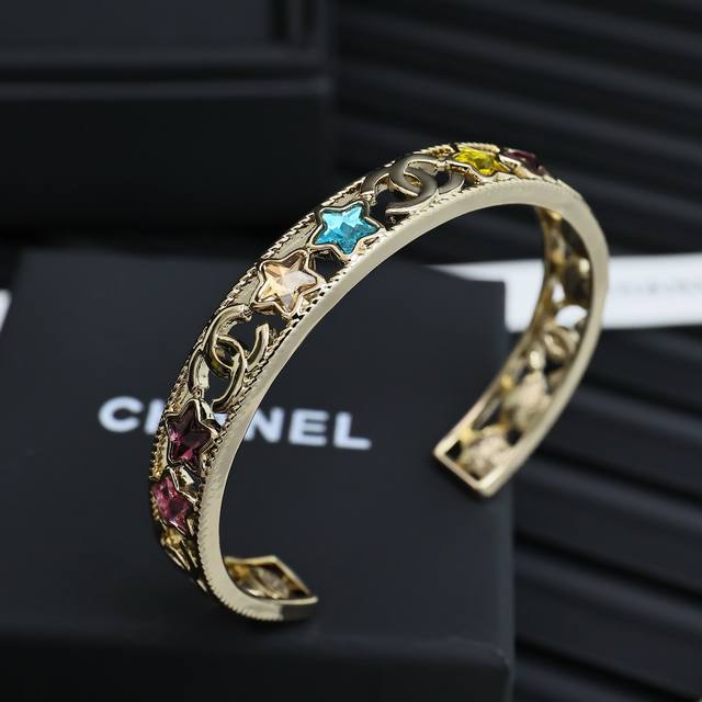 Chanel 25 Colorful Openwork Ferris Wheel Bracelet Spring And Summer Must-Have Co