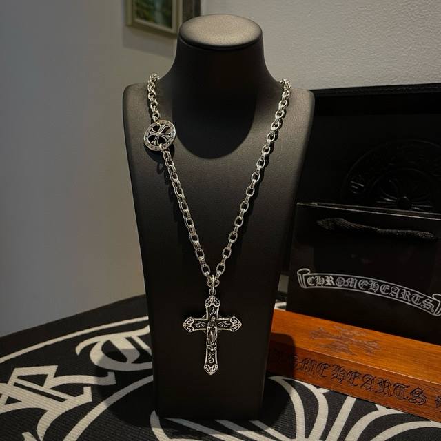 New Arrival, Counter Quality Chrome Hearts Classic Retro Multi-Element Necklace